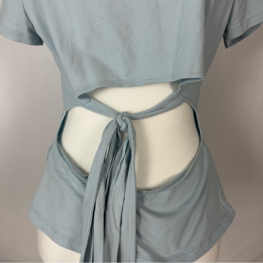 Anthropologie Maeve Tie Back Shirt - Picture 3 of 4
